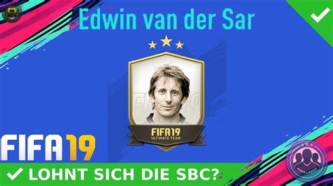 Prime Icon Sbc Edwin Van Der Sar Sbc Lohnt Sich Die Sbc German