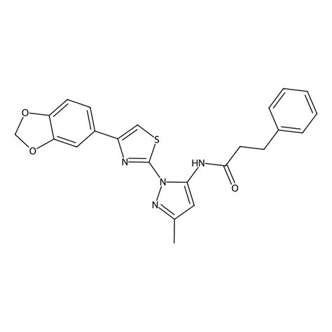 Buy N Benzo D Dioxol Yl Thiazol Yl Methyl H Pyrazol