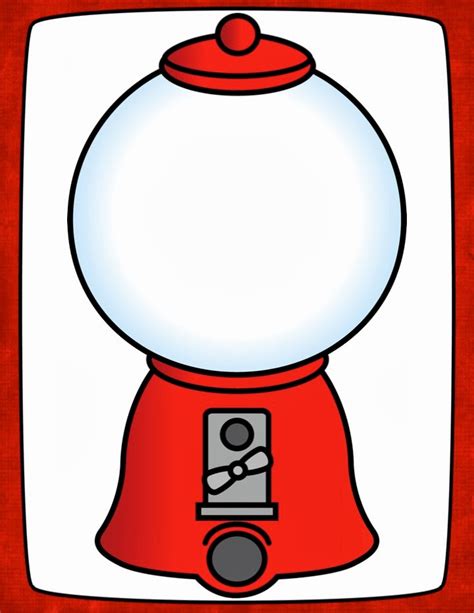 Gumball Machine Printable