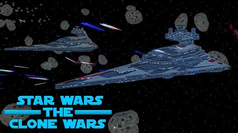 Galactic Republic Vs Cis Large Epic Space Battle Cinematic Star