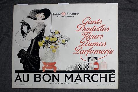 Lot Art Au Bon Marche Art By Famous Deco Artist Rene Vincent