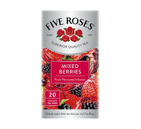 Five Roses Tea Mixed Berries 1 X 20s Makro