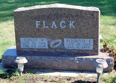 Robert Wesley Flack Find A Grave Memorial