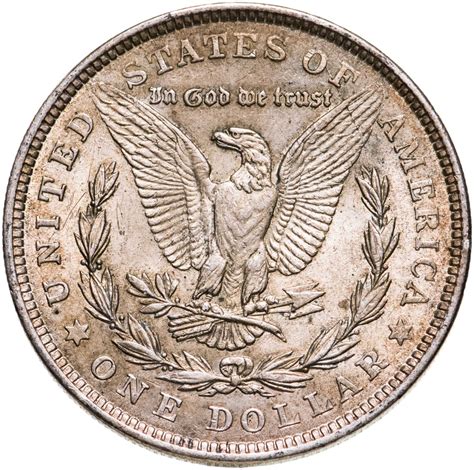 Монета США 1 доллар (dollar) 1921 "Доллар Моргана" (Morgan Dollar ...