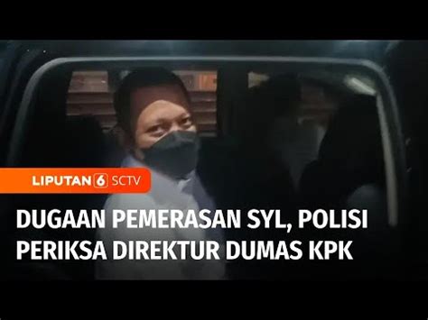 Polisi Periksa Direktur Dumas Kpk Terkait Dugaan Pemerasan Oleh Firli