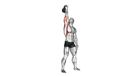 Kettlebell One Arm Military Press Video Guide Tips