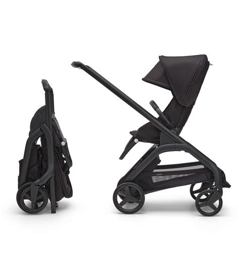 Bugaboo Dragonfly Complete Lightweight Compact Stroller Graphite