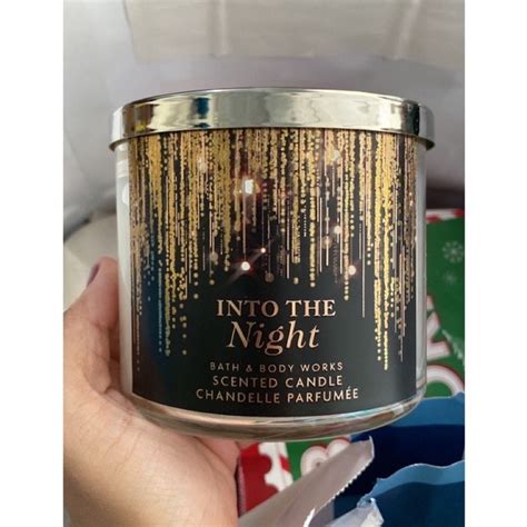 Jual Bbw Bath Body Works Wick Candle Candle Into The Night