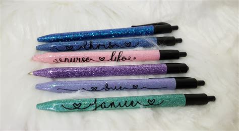 Customizable Triangle Shaped Ballpoint Pens Etsy