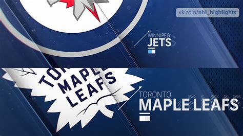 Winnipeg Jets Vs Toronto Maple Leafs Apr 15 2021 Highlights Youtube