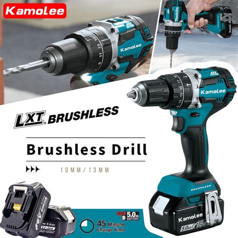 Jual Kamolee Ddf Bor Listrik Torsi Maksimum N M Brushless Isi