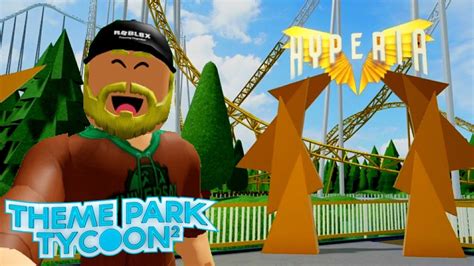 A RECREATION OF HYPERIA IN THEME PARK TYCOON 2 RIDE POV YouTube