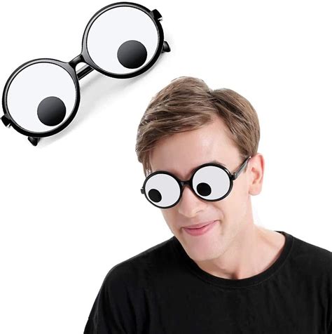 Delphinus Googly Eyes Glasses Funny Googly Eyes Goggles Shaking Party Glasses Toys