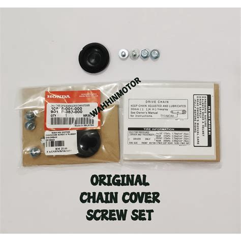 Honda Ex Dream Gbo C Fame Original Chain Case Cover Screw Skrew Set