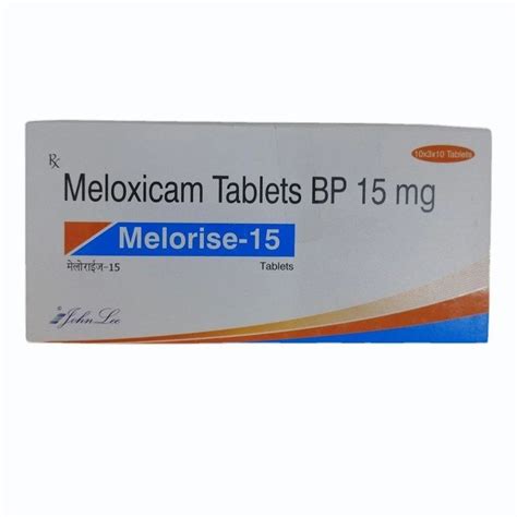 15mg Meloxicam Tablet At Rs 87 Box Meloxicam Tablet In Surat ID