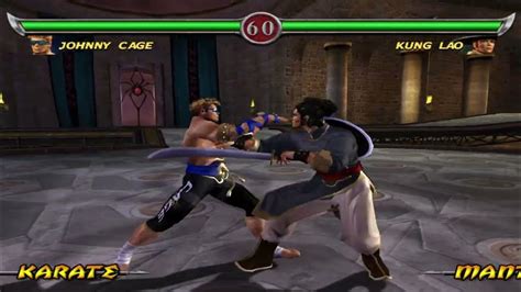 Mortal Kombat Deadly Alliance Johnny Cage Arcade Playthrough