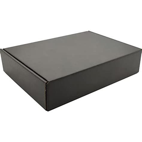 Lmuze Small Black Shipping Boxes For Small Business Pack Of 25 9x6x2