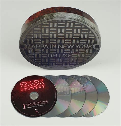 Cd Packaging Zappa In New York Th Anniversary Edition Unifiedmfg