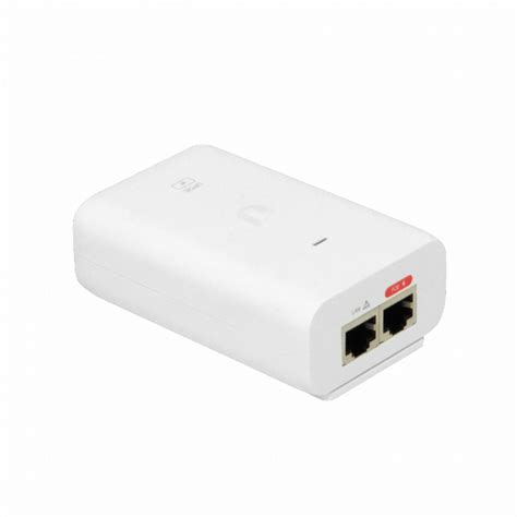 U POE AT UBIQUITI 48VDC 31 2W Inyector PoE 0 65A Gigabit 802 3at