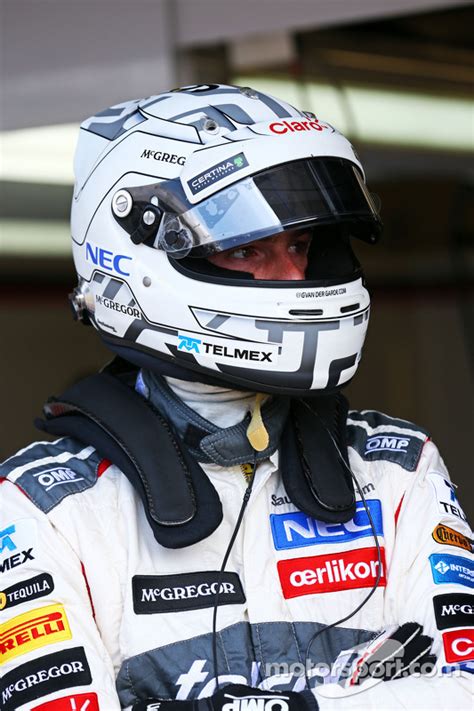 F Skins Giedo Van Der Garde Helmet Sauber Overtake Gg