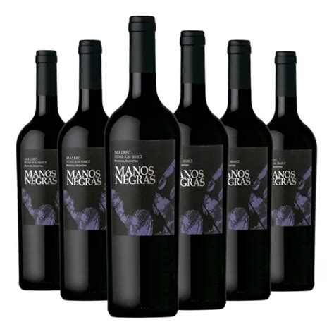 Vino Manos Negras Stone Soil Malbec Caja X X Ml Env O Gratis