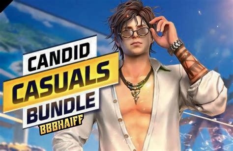 Free Fire MAX Gold Royale: Candid Casuals Bundle leaked for the upcoming Gold Royale