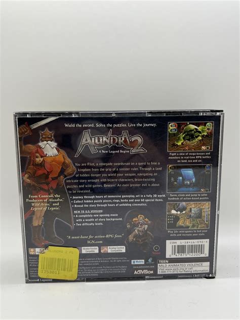 Alundra 2 New Legend Begins Sony Playstation 1 Ps1 Mint Disc Complete