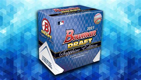 Bowman Draft Sapphire Baseball Checklist Box Info Release Date