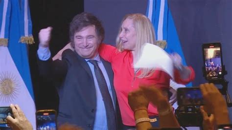 Video Ganó Javier Milei y dio su primer discurso como presidente