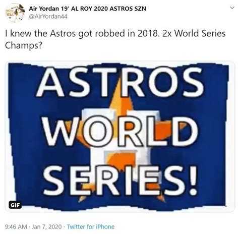 Astros Fans Shred Red Sox With Memes After Sign Stealing Scandal Broadens