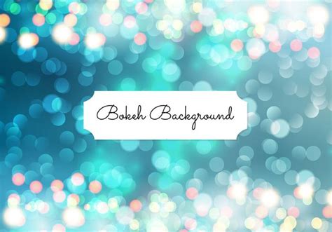 Beautiful Abstract Bokeh Background Vector Art At Vecteezy