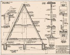 Free A-Frame Cabin Designs from North Dakota State University ...