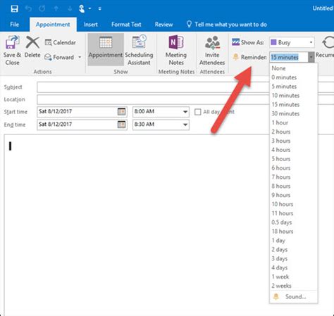 How To Set Up A Reminder In Outlook Calendar Printable Online