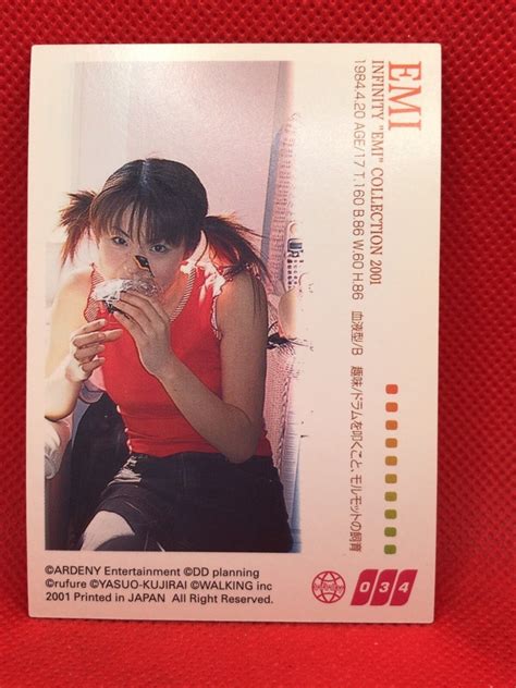 Emi Infinity Girls Card Japan Gravure Bikini Girl Idol No Ebay