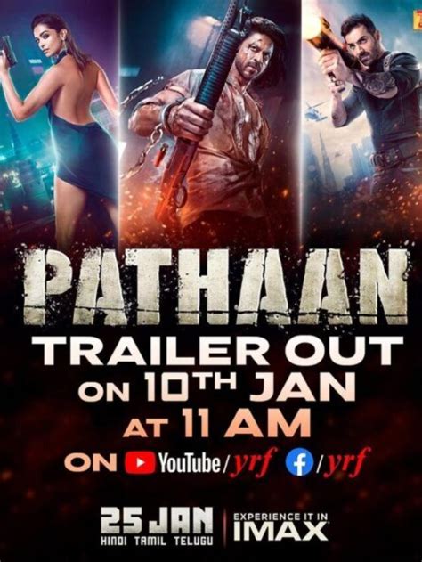 Shah Rukh Khan Announces ‘Pathaan’ Trailer Release Date - Buziness Bytes