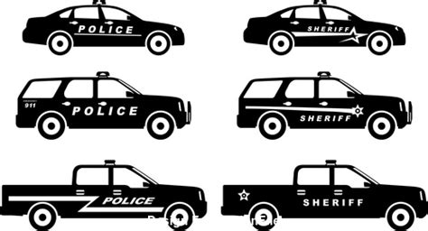 Police Silhouette Vector at Vectorified.com | Collection of Police ...