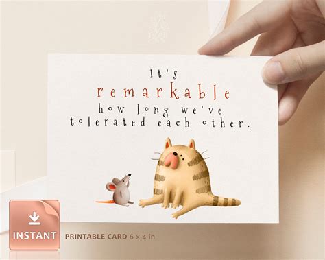 Funny Love Cards Printable Love Cards Funny Cat Love Cards - Etsy