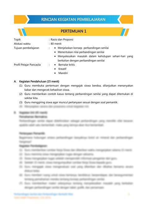 cara menghitung perbandingan berbalik nilai