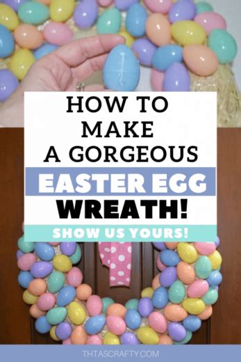 How To Make An Easter Egg Wreath Faithfully Free