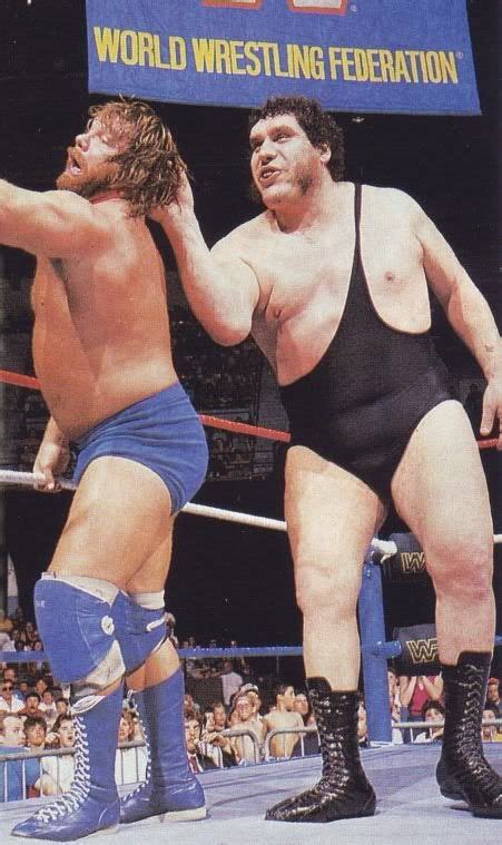 Andre The Giant Bobby Heenan Vs Hacksaw Jim Duggan Bobby Heenan