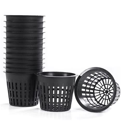 Pp Planting Basket Mesh Pot Hydroponic Nft Pipe Vegetable Growing Net