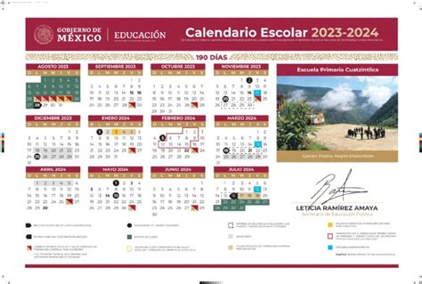 SEP FECHAS Oficiales De Los 16 Puentes Del Ciclo Escolar 2023 2024