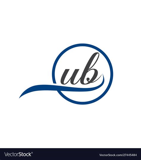 Ub logo Royalty Free Vector Image - VectorStock