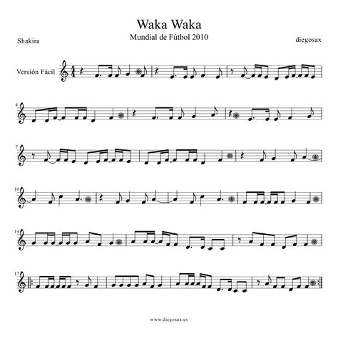 Shakira Waka Waka Eh Lyrics | d33blog