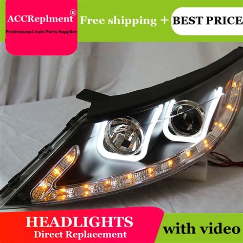 Auto Pro Car Styling For Kia Sportage R Headlights Sportage Angel Eye