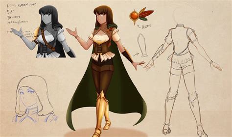 Image - Amber Concept Art.png | RWBY Wiki | Fandom powered by Wikia