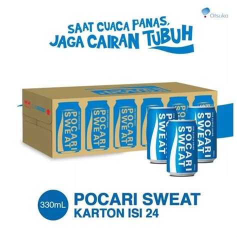 Jual Pocari Sweat Kaleng Ml Karton Shopee Indonesia