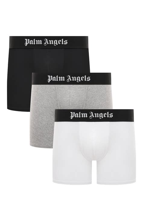 Мужские разноцветные комплект из трех боксеров PALM ANGELS купить в ...