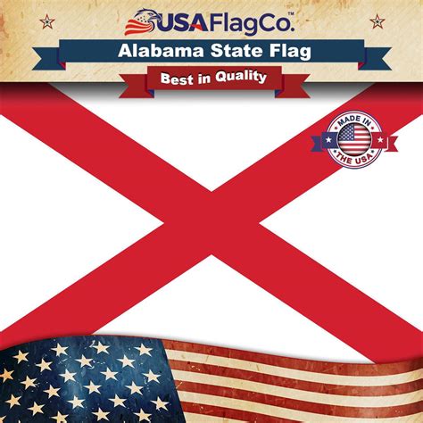 Alabama Flag - Outdoor State Flags (Made in USA) by USA Flag Co.