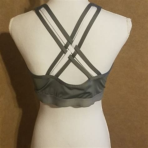 Avia Intimates And Sleepwear Womens Silver Sports Bra Xl Poshmark